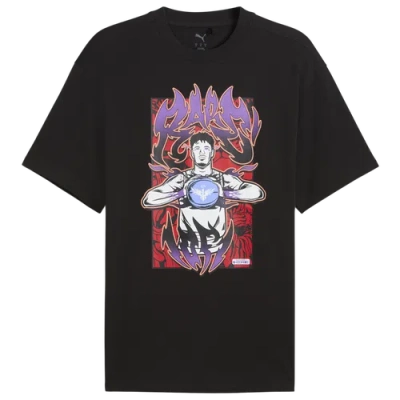 Puma Mens  Melo Phoenix T-shirt I In Black