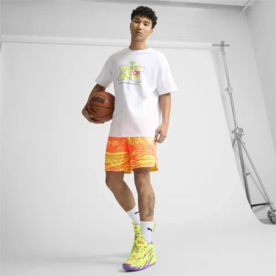 Puma Mens  Melo Spark T-shirt In White