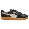 Puma Mens  Palermo Leather In Black/feather Gray/gum