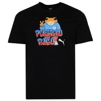 Puma Mens  Pr Peace T-shirt In Black