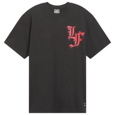 Puma Mens   Hoops X La France T-shirt Ii In Black/red