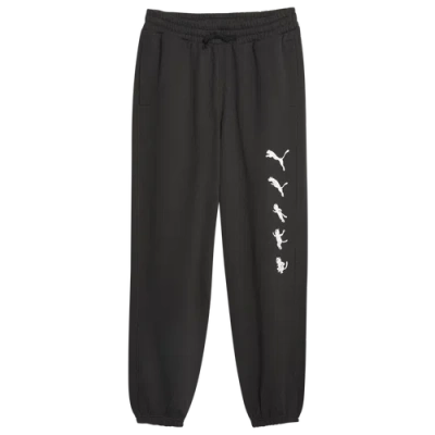 Puma Mens  Rip N Dip Sweatpants In Black/white