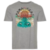 Puma Mens  Sunset Festival T-shirt In Blue/medium Grey Heather/black