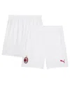 Puma Men's White Ac Milan 2024/25 Drycell Home Replica Shorts In White
