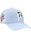 Puma Men's Blue Arnold Palmer Invitational Seersucker Adjustable Hat In Blue