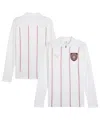 Puma Men's White Manchester City 2024/25 Pre-match Quarter-zip Sweatshirt In White