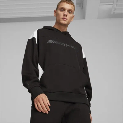 Puma Mercedes-amg Motorsport Statement Men's Hoodie In Black
