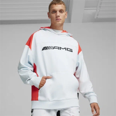Puma Mercedes-amg Motorsport Statement Men's Hoodie In Dewdrop