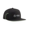 Shop Puma Mercedes-amg Petronas F1® Flat Brim Cap In Black