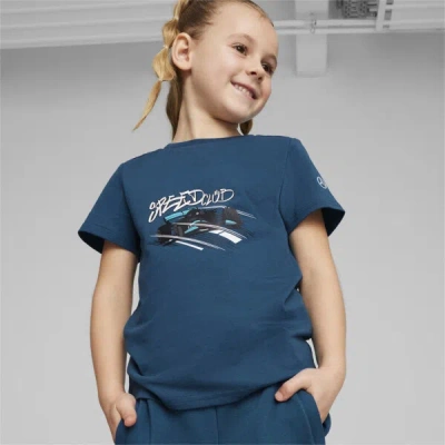 Puma Mercedes-amg Petronas F1® Motorsport Kids' T-shirt In Ocean Tropic