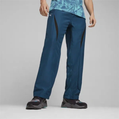 Puma Mercedes-amg Petronas F1® Motorsport Statement Men's Woven Pants In Ocean Tropic