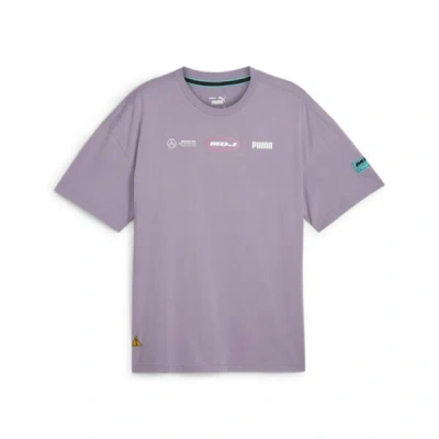 Puma Mercedes-amg Petronas F1® Team X Mad Dog Jones Men's Graphic T-shirt I In Pale Plum