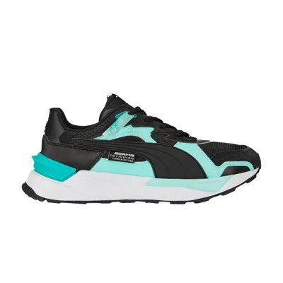 Pre-owned Puma Mercedes-amg Petronas F1 X Mirage Sport Asphalt 'black Teal' | Men's Size 10