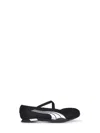 Puma Mesh Ballet Flat Ballet Flat In Black