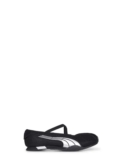 Puma Mesh Ballet Flat Ballet Flat In Black