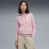 Puma Metallic Women's Hoodie In Pink