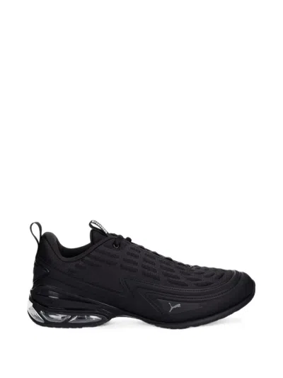 Puma Meza Panelled Sneakers In Black