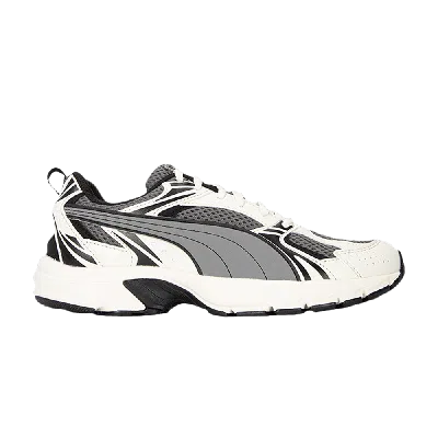 Pre-owned Puma Milenio 'white Steel Grey'