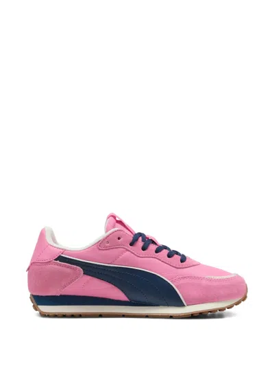 Puma Miler Rose Lace-up Sneakers In Pink