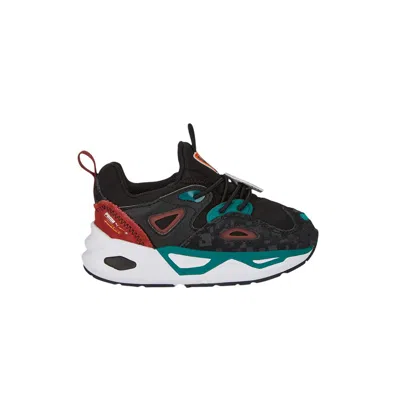 Pre-owned Puma Minecraft X Trc Blaze Infant 'nether' | Black | Infant Size 6