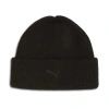 Puma Mini Cat Watchman Beanie Hat In Black