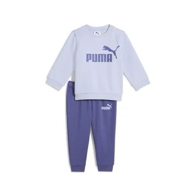 Puma Babies' Minicats Essentials Crew Set Toddler In Blue