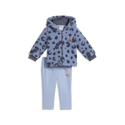 Puma Babies' Minicats Imaginary Friends Toddlers' Tracksuit In Blue
