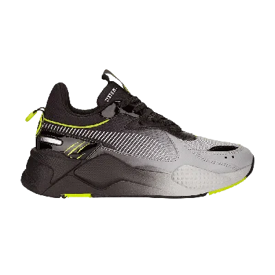 Pre-owned Puma Miraculous X Rs-x Big Kid 'cat Noir' In Black