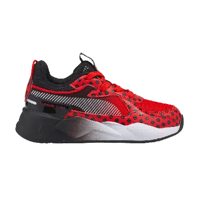 Pre-owned Puma Miraculous X Rs-x Little Kid 'ladybug' In Black