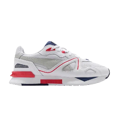 Pre-owned Puma Mirage Mox Core 'white Poppy Red'