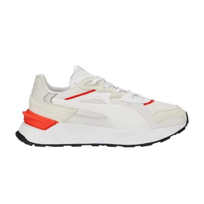 Pre-owned Puma Mirage Sport Asphalt 'white Warm Earth'