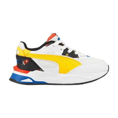 Pre-owned Puma Mirage Sport Little Kid 'foodies' | White | Kid's Size 10.5
