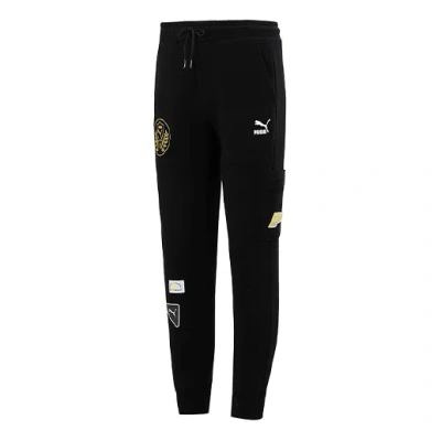 Puma Mix Badge Knit Sweatpant 'black'