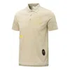 Puma Mix Badge Polo Shirt 'beige' In Neutral