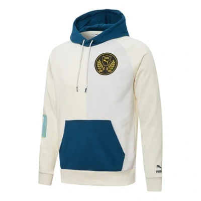 Puma Mix Badge Splicing Sports Knit Couple Style White In Multi