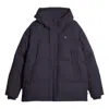 Puma Mmq Down Jacket 'black' In Purple