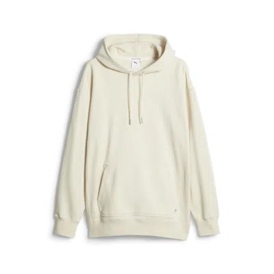 Puma Mmq Hoodie 'alpine Snow' In Neutral