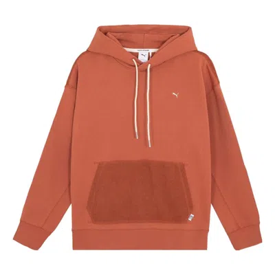 Puma Mmq Hoodie 'tan' In Orange