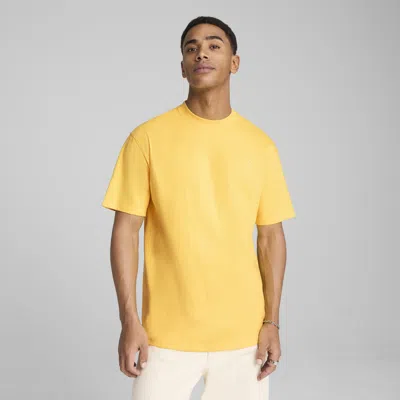 Puma Mmq Men's T-shirt In Yellow