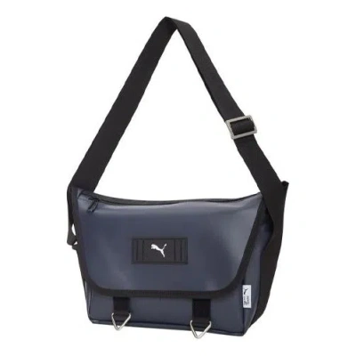 Puma Mmq Messenger Bag 'navy Black'