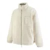 Puma Mmq Sherpa Fleece Jacket 'white' In Neutral