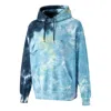 Puma Mmq Tie Dye Hoodie 'blue'