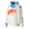 Puma Mmq Tie Dye Hoodie 'white'