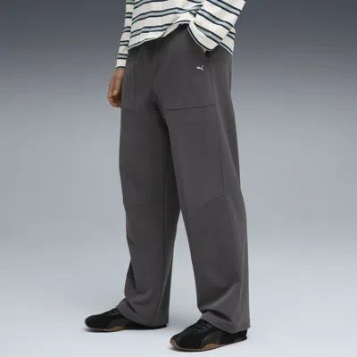 Puma Mmq Woven Pants Men In Gray