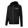 Puma Modern Basics Full-zip Jacket 'black Grey'