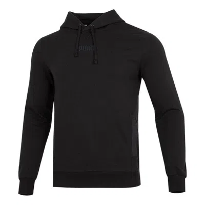 Puma Modern Basics Tr Hooded Long Sleeves Solid Color Black
