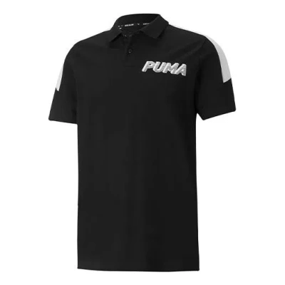Puma Modern Sports Logo Polo T-shirt 'black'