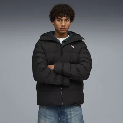 Puma Mono Hooded Jacket Men In Black