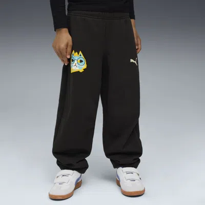 Puma Moody Cat Sweatpants Kids In Black