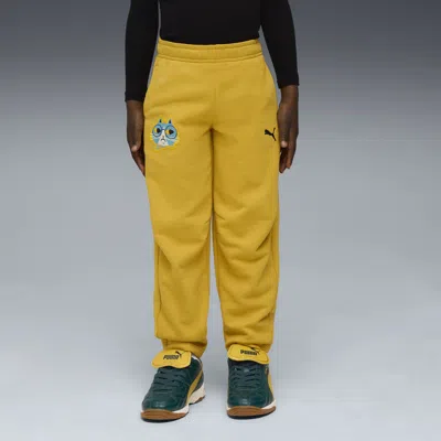 Puma Moody Cat Sweatpants Kids In Yellow